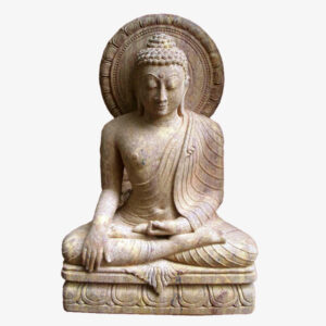 3 feet San Stone Buddha Statue
