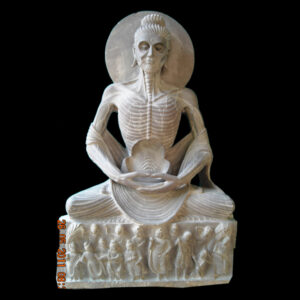 3 Feet Kadapa Buddha Statue